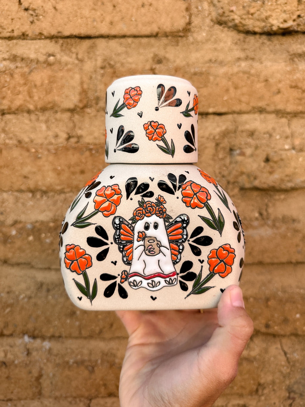 PRE-ORDER Butterfly Ghost Tequilero (SHIPS IN APPROX. 6-12 WEEKS)
