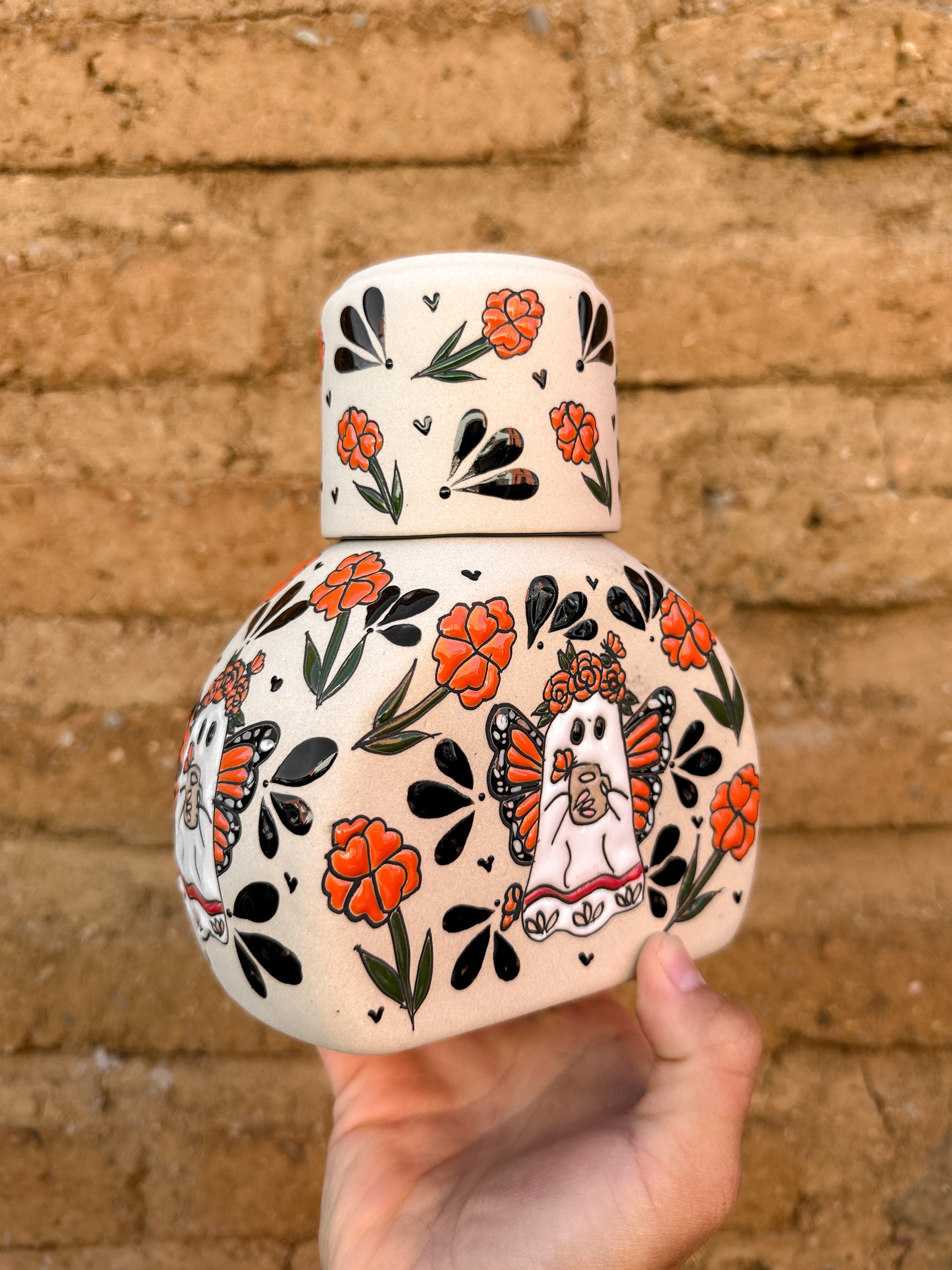 PRE-ORDER Butterfly Ghost Tequilero (SHIPS IN APPROX. 6-12 WEEKS)