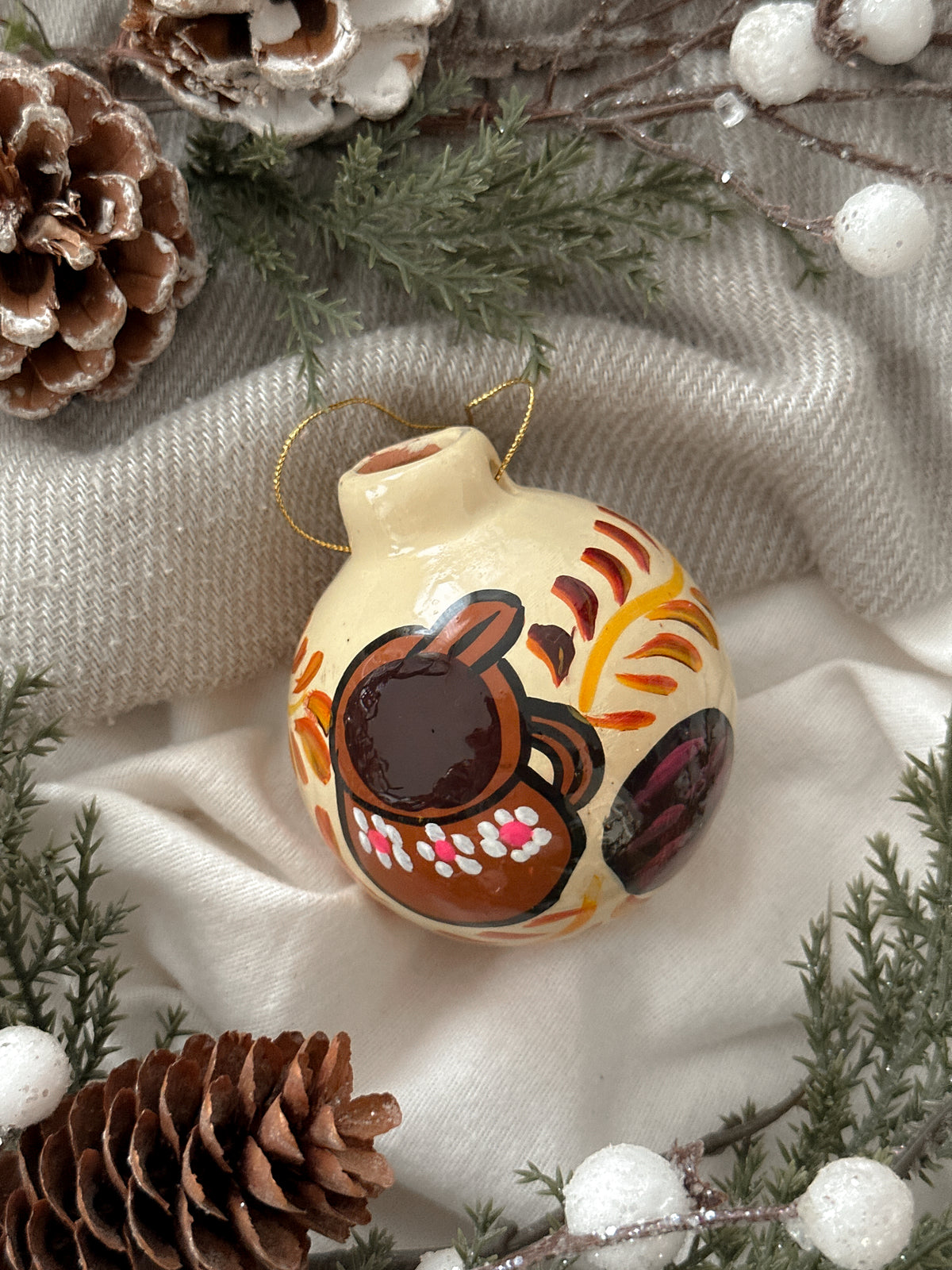 PRE-ORDER "Jarritos" Christmas Ornament (SHIPS IN APPROX. 6-12 WEEKS)