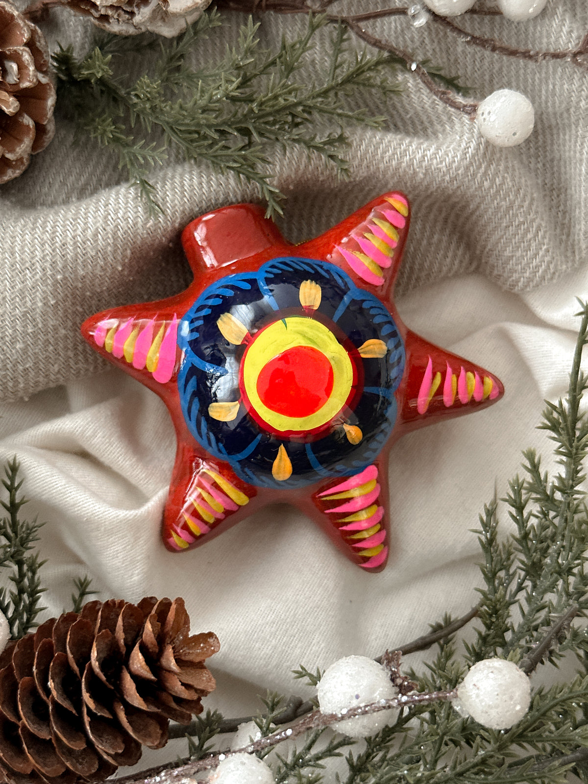 PRE-ORDER "Estrellas" Christmas Ornament (SHIPS IN APPROX. 6-12 WEEKS)