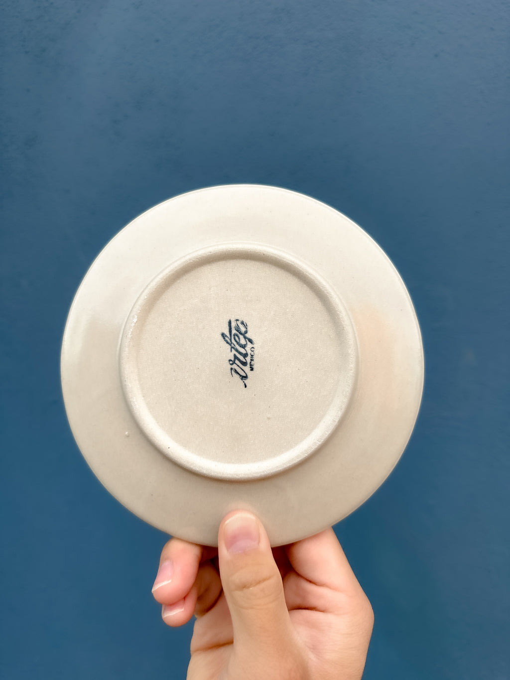 PEDIDO ANTICIPADO Plato de Postre Mariposas Azules (ENVÍO EN APROX. 6-12 SEMANAS)