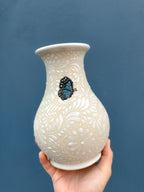 PEDIDO ANTICIPADO Jarrón Mariposas Azules (ENVÍO EN APROX. 6-12 SEMANAS)