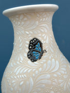 PEDIDO ANTICIPADO Jarrón Mariposas Azules (ENVÍO EN APROX. 6-12 SEMANAS)