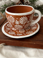 PRE-ORDER Cocoa Plate and Mug Set (SHIPS IN APPROX. 6-12 WEEKS)