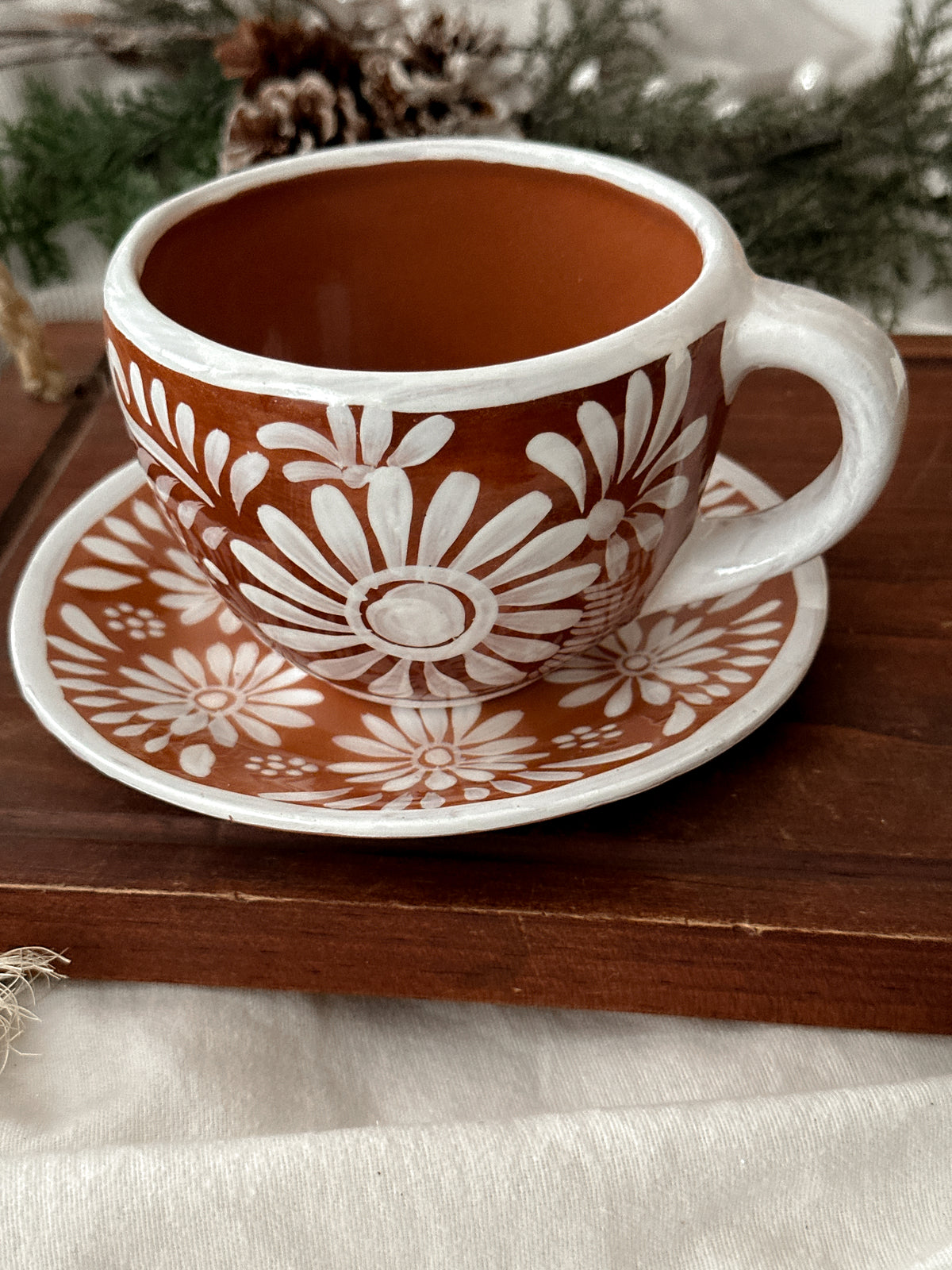 PRE-ORDER Cocoa Plate and Mug Set (SHIPS IN APPROX. 6-12 WEEKS)