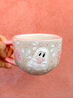 PRE-ORDER Ghosts and Conchas Mug And Plate Set (SHIPS IN APPROX. 6-12 WEEKS)
