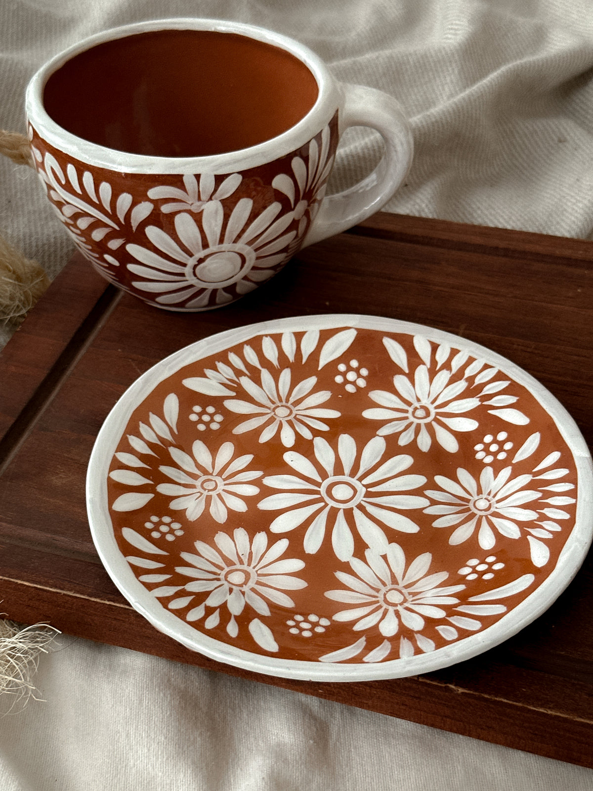 PRE-ORDER Cocoa Plate and Mug Set (SHIPS IN APPROX. 6-12 WEEKS)