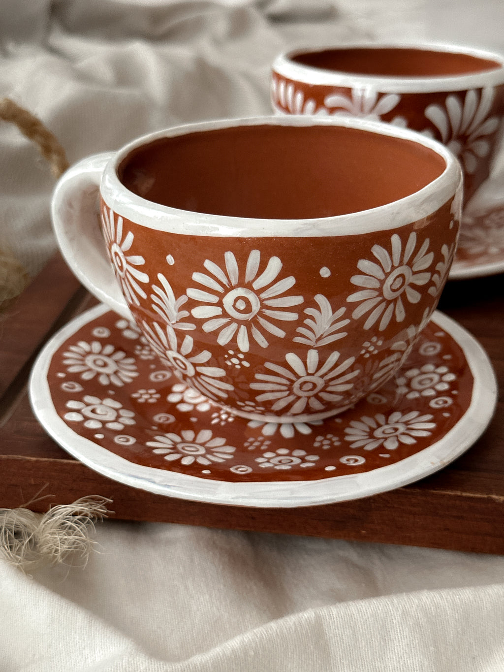 PRE-ORDER Cocoa Plate and Mug Set (SHIPS IN APPROX. 6-12 WEEKS)