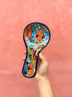 PRE-ORDER Colorful Talavera Spoon Rest (SHIPS IN APPROX. 6-12 WEEKS)