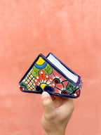 PRE-ORDER Colorful Talavera Napkin Holder (SHIPS IN APPROX. 6-12 WEEKS)
