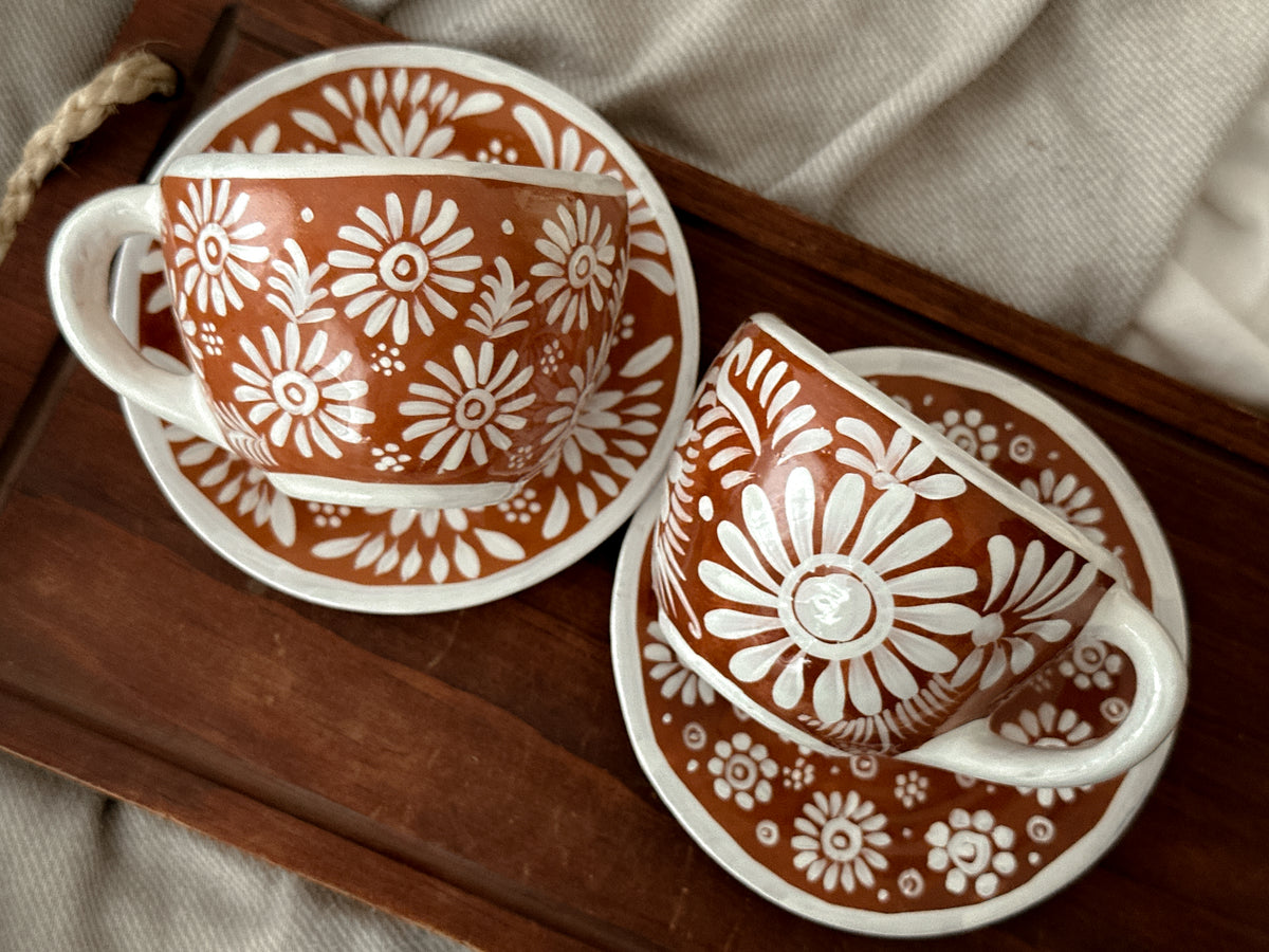 PRE-ORDER Cocoa Plate and Mug Set (SHIPS IN APPROX. 6-12 WEEKS)