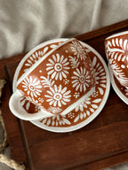 PRE-ORDER Cocoa Plate and Mug Set (SHIPS IN APPROX. 6-12 WEEKS)