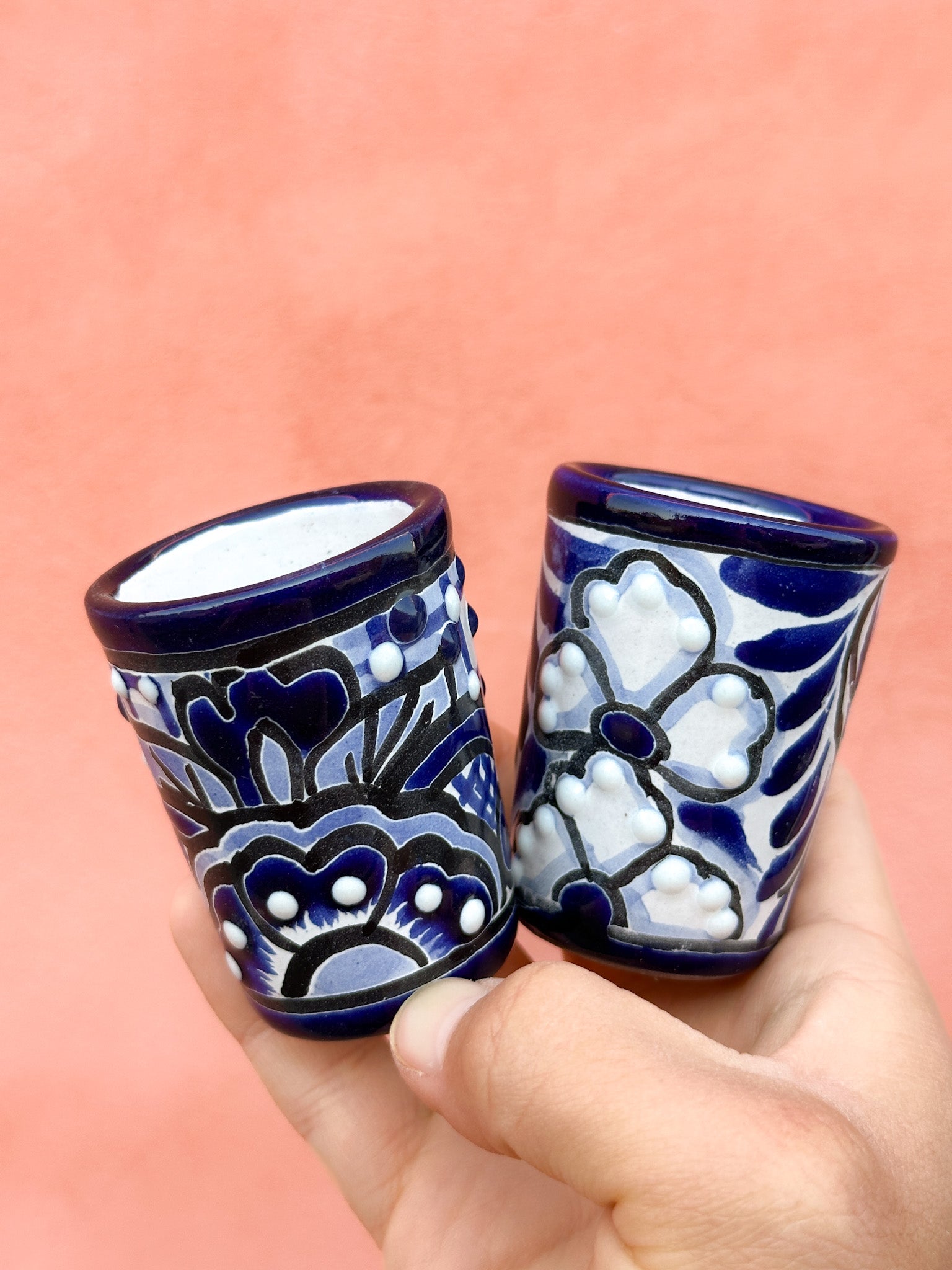 PRE-ORDER Colorful Talavera Shot Glass (SHIPS IN APPROX. 6-12 WEEKS)
