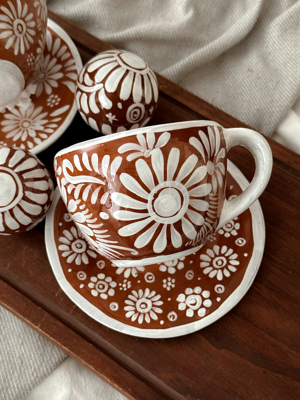 PRE-ORDER Cocoa Plate and Mug Set (SHIPS IN APPROX. 6-12 WEEKS)