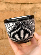 PRE-VENTA Taza Talavera negra (ENVÍO EN APROX. 6-12 SEMANAS)