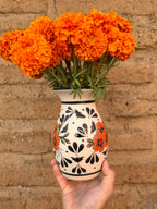 PRE-ORDER Bats and Flowers - Flower Vase (SHIPS IN APPROX. 6-12 WEEKS)