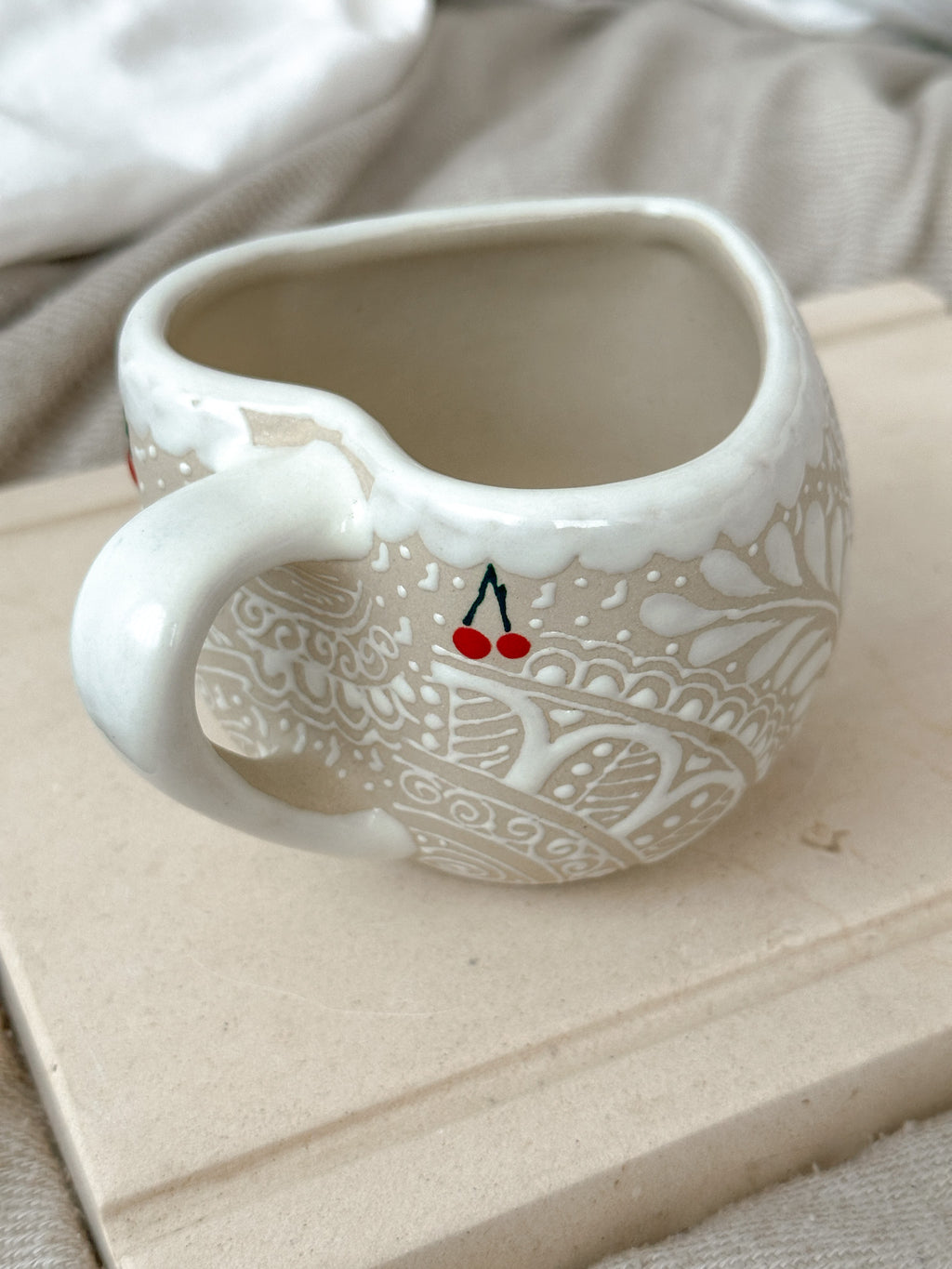 PRE-ORDER Cherry Mug (SHIPS IN APPROX. 6-12 WEEKS)