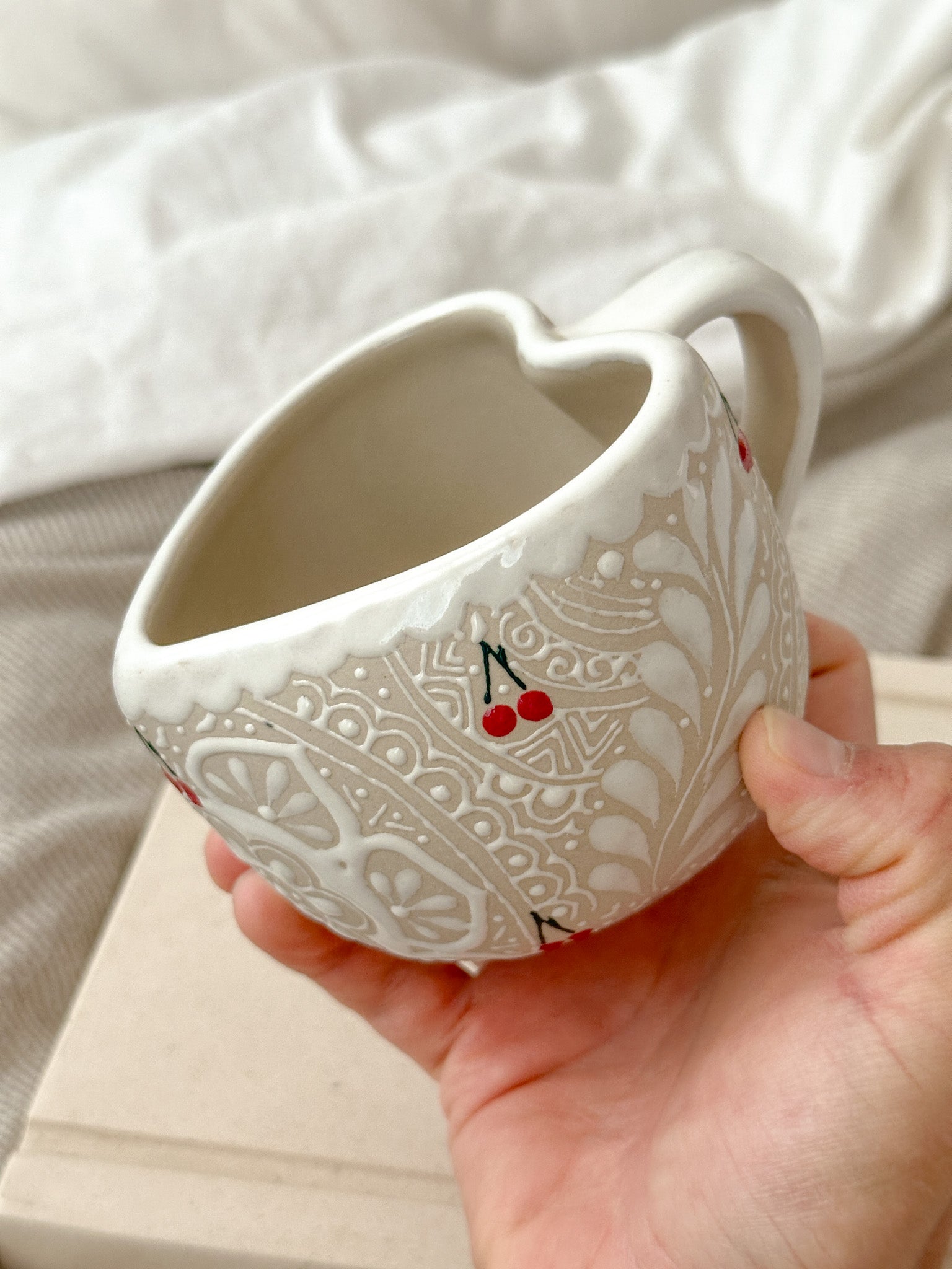 PRE-ORDER Cherry Mug (SHIPS IN APPROX. 6-12 WEEKS)