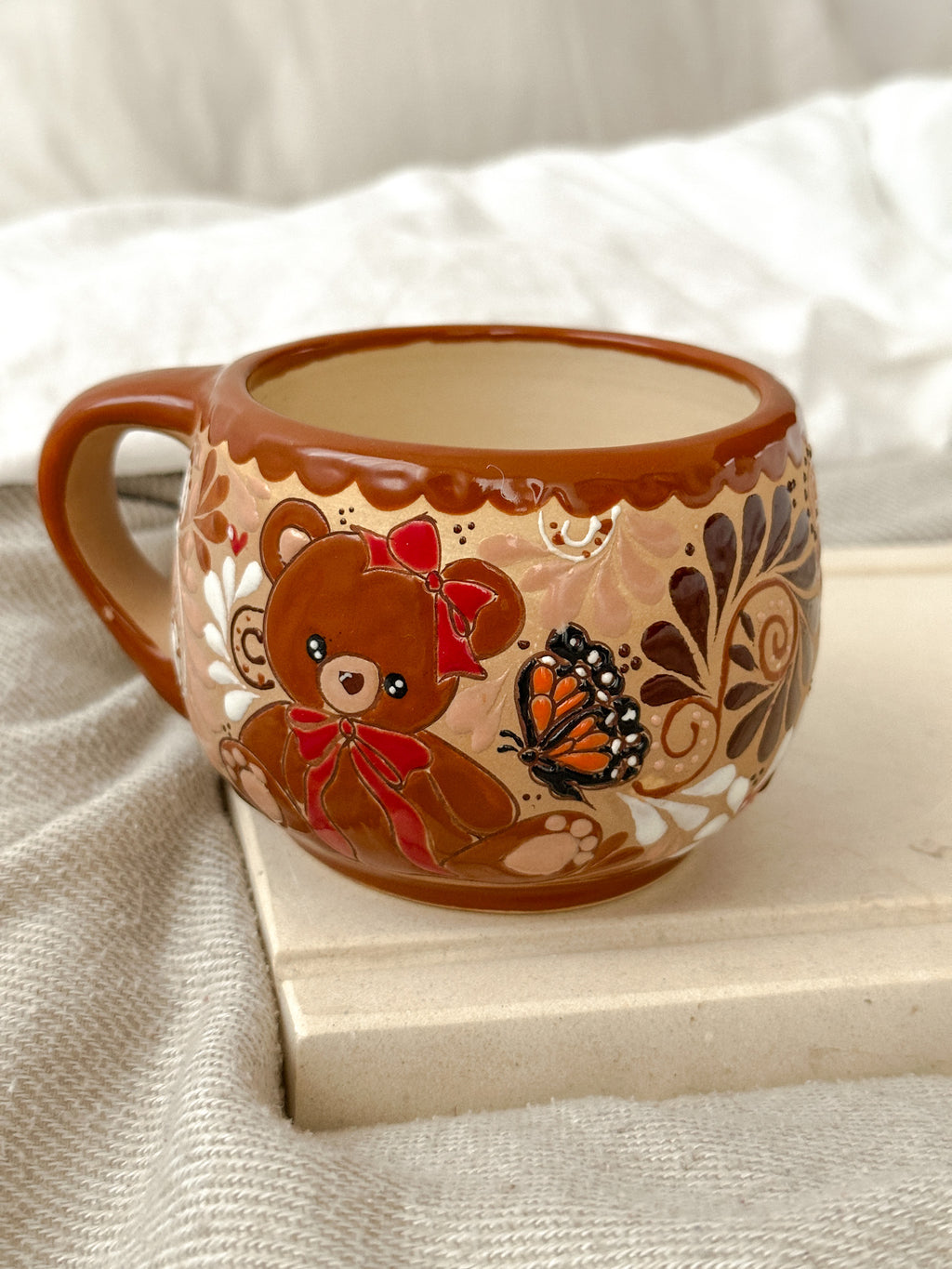 PRE-ORDER Teddy Bear Mug (SHIPS IN APPROX. 6-12 WEEKS)