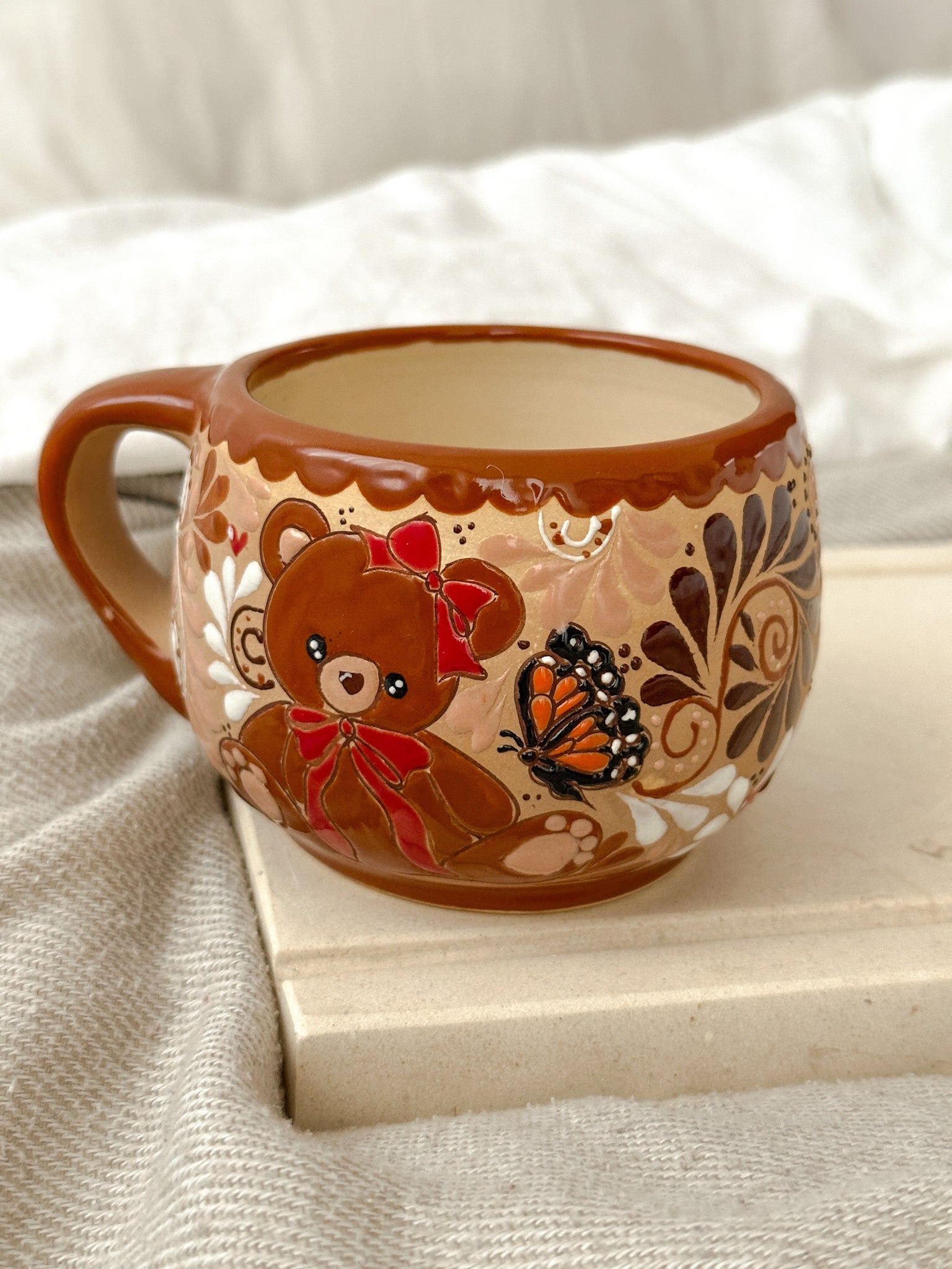 PRE-ORDER Teddy Bear Mug (SHIPS IN APPROX. 6-12 WEEKS)