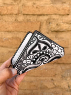 PRE-VENTA Servilletero de Talavera Negro (ENVÍO EN APROX. 6-12 SEMANAS)