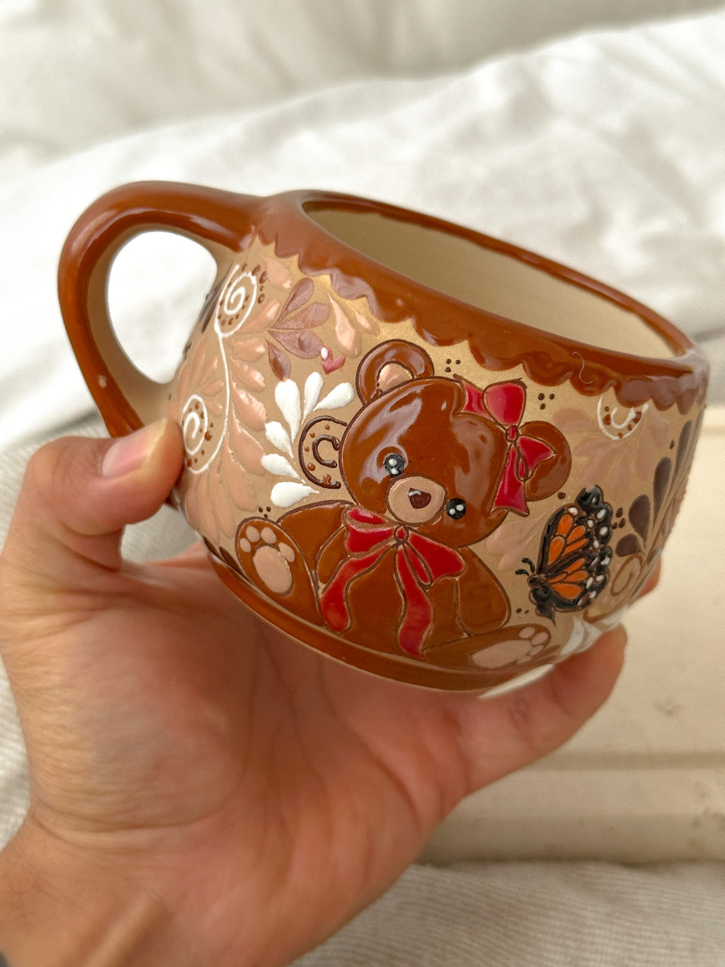 PRE-ORDER Teddy Bear Mug (SHIPS IN APPROX. 6-12 WEEKS)