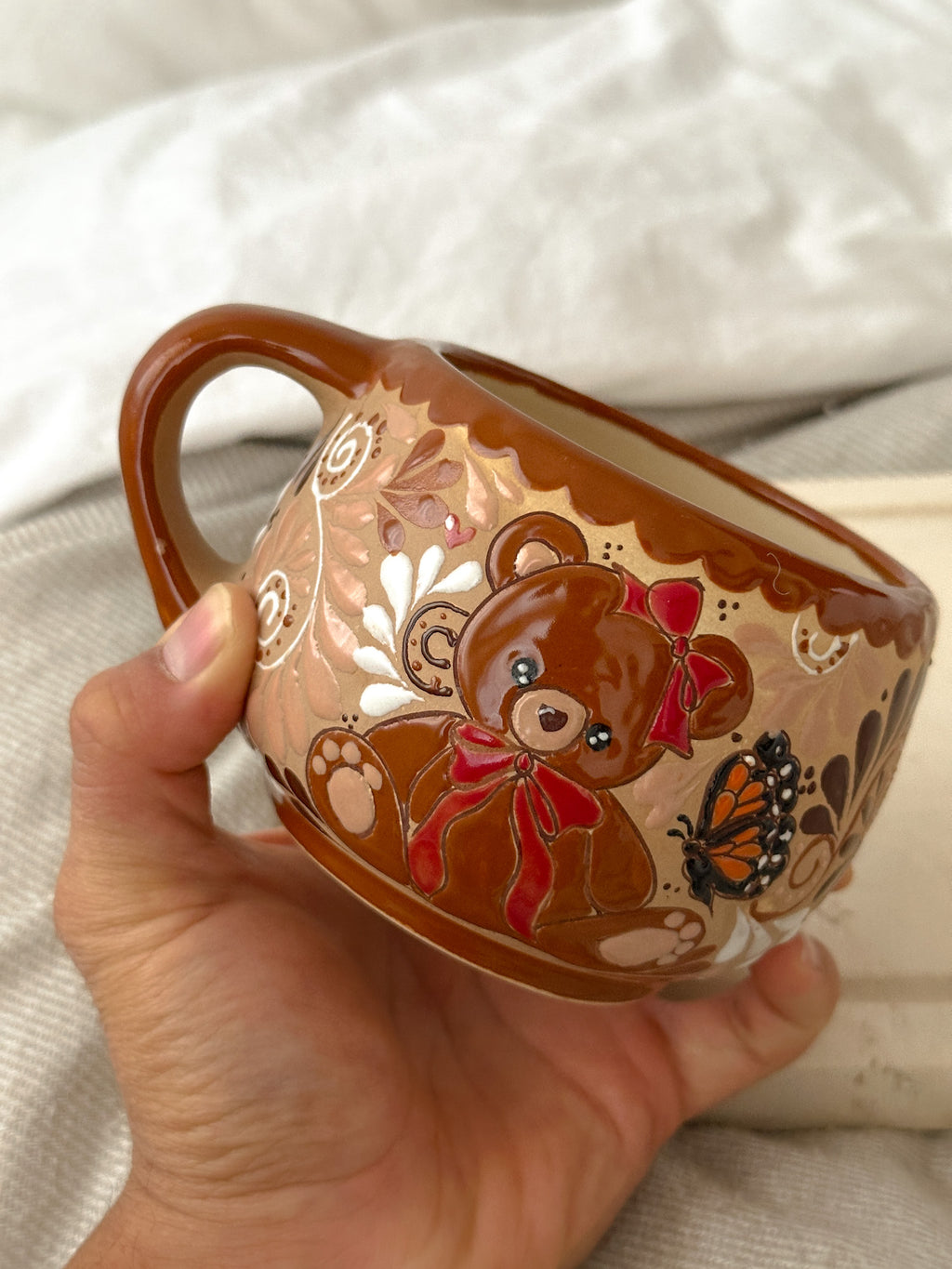 PRE-ORDER Teddy Bear Mug (SHIPS IN APPROX. 6-12 WEEKS)