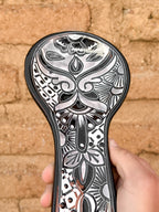 PRE-ORDER Black Talavera Spoon Rest (SHIPS IN APPROX. 6-12 WEEKS)