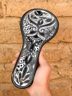 PRE-ORDER Black Talavera Spoon Rest (SHIPS IN APPROX. 6-12 WEEKS)