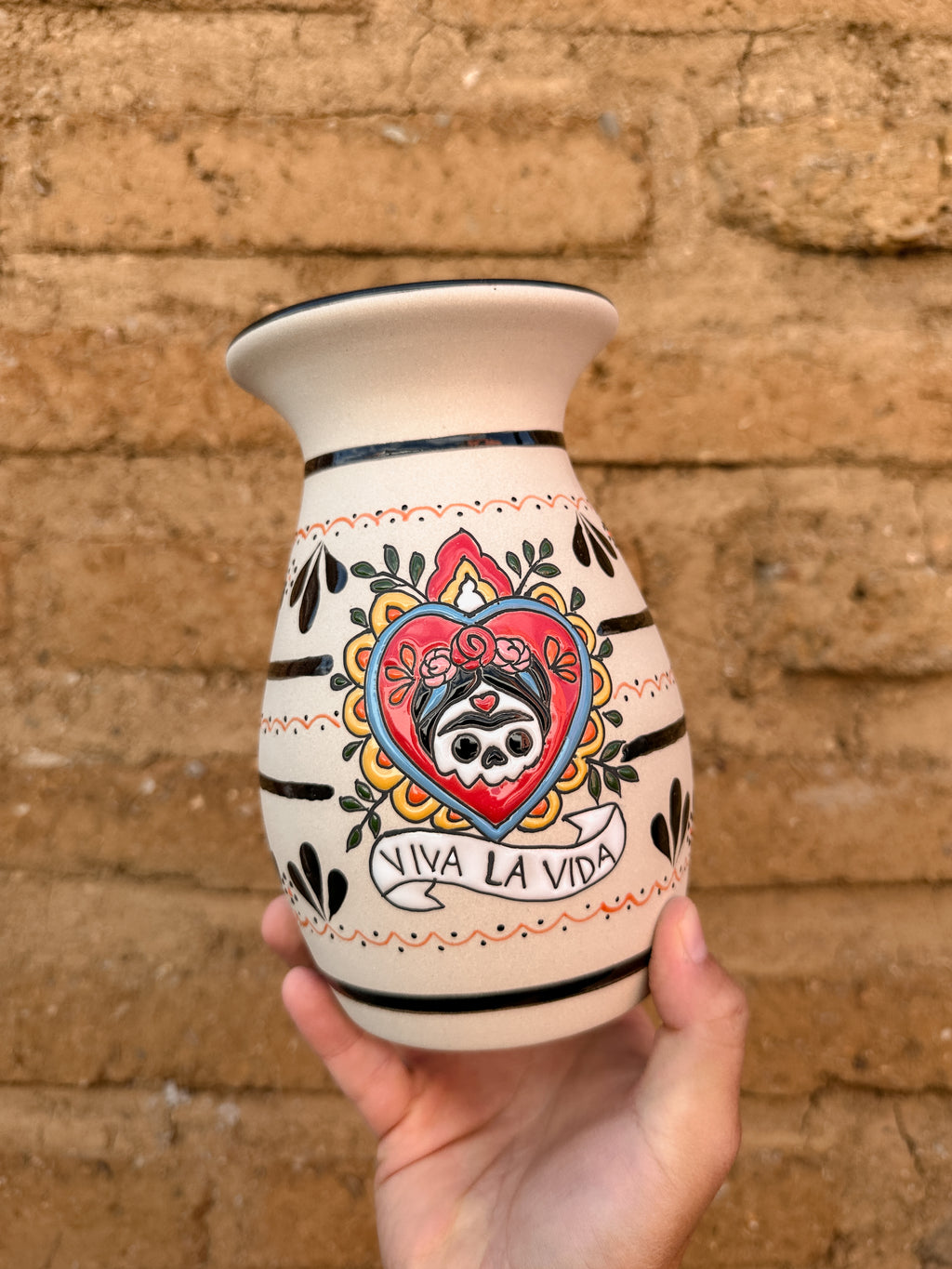 PRE-ORDER Viva La Vida Flower Vase (SHIPS IN APPROX. 6-12 WEEKS)