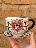 PRE-ORDER Viva La Vida Mug And Plate Set (SHIPS IN APPROX. 6-12 WEEKS)