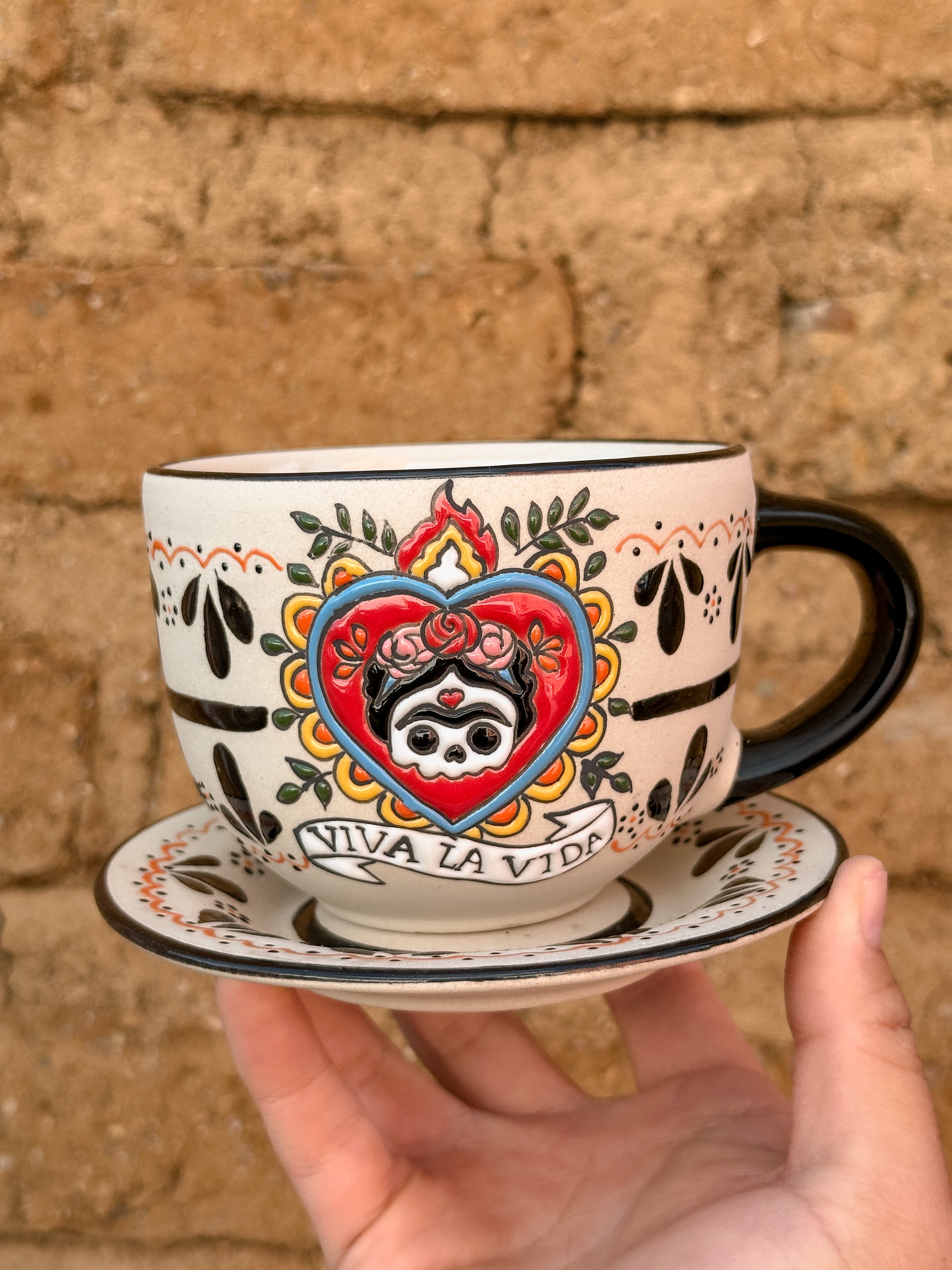 PRE-ORDER Viva La Vida Mug And Plate Set (SHIPS IN APPROX. 6-12 WEEKS)