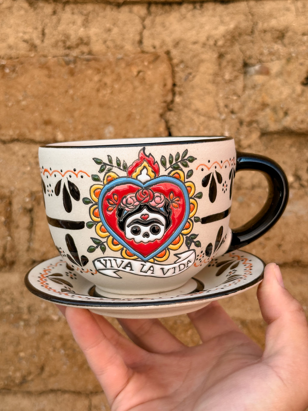 PRE-ORDER Viva La Vida Mug And Plate Set (SHIPS IN APPROX. 6-12 WEEKS)