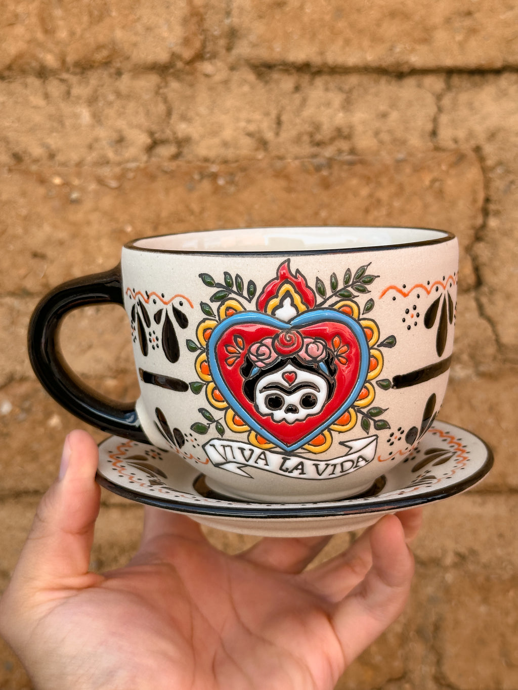 PRE-ORDER Viva La Vida Mug And Plate Set (SHIPS IN APPROX. 6-12 WEEKS)
