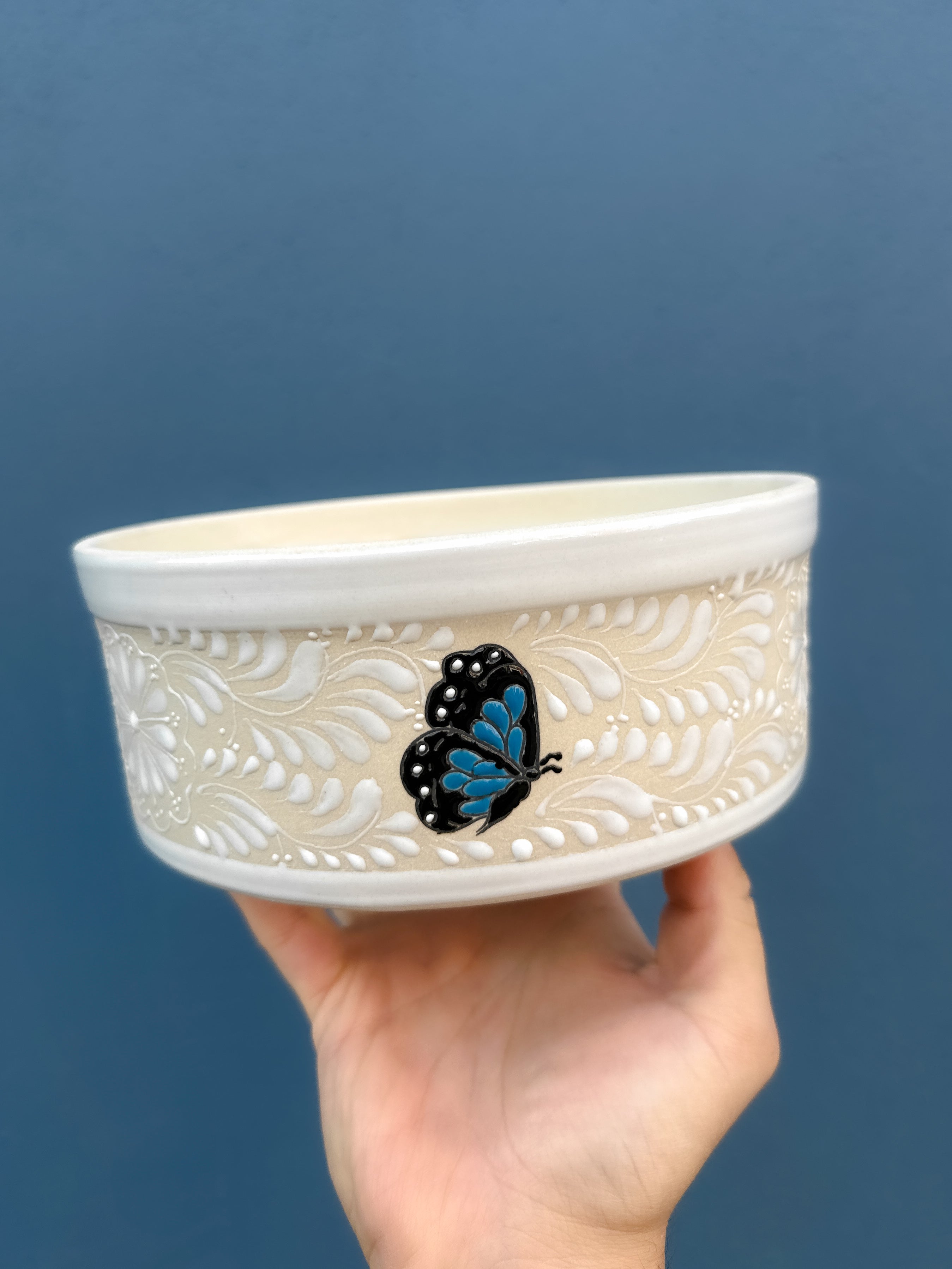 PRE-ORDER Monarca Butterflies Bowl (SHIPS IN APPROX. 6-12 WEEKS)