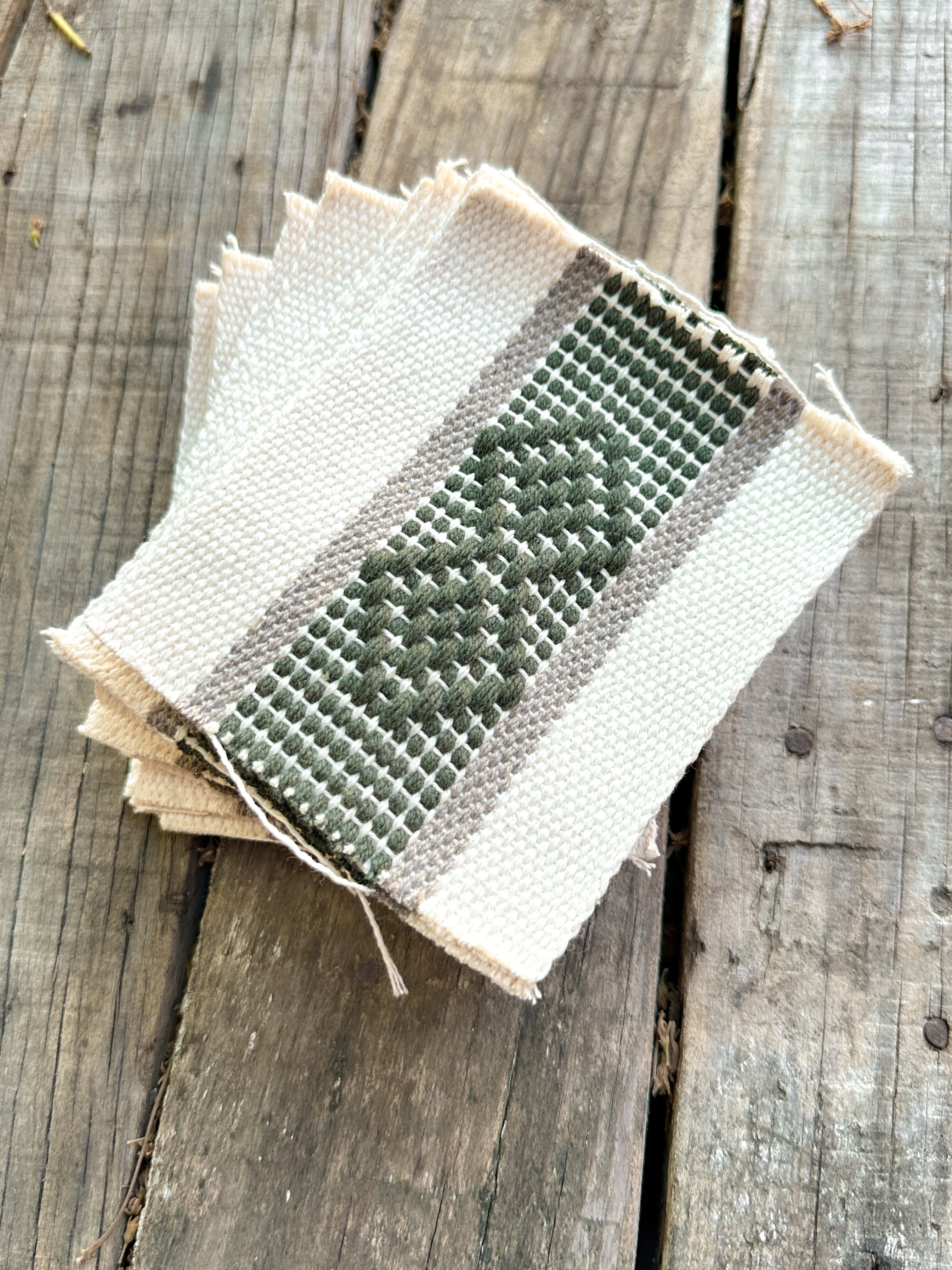 Handwoven Olivo Coaster