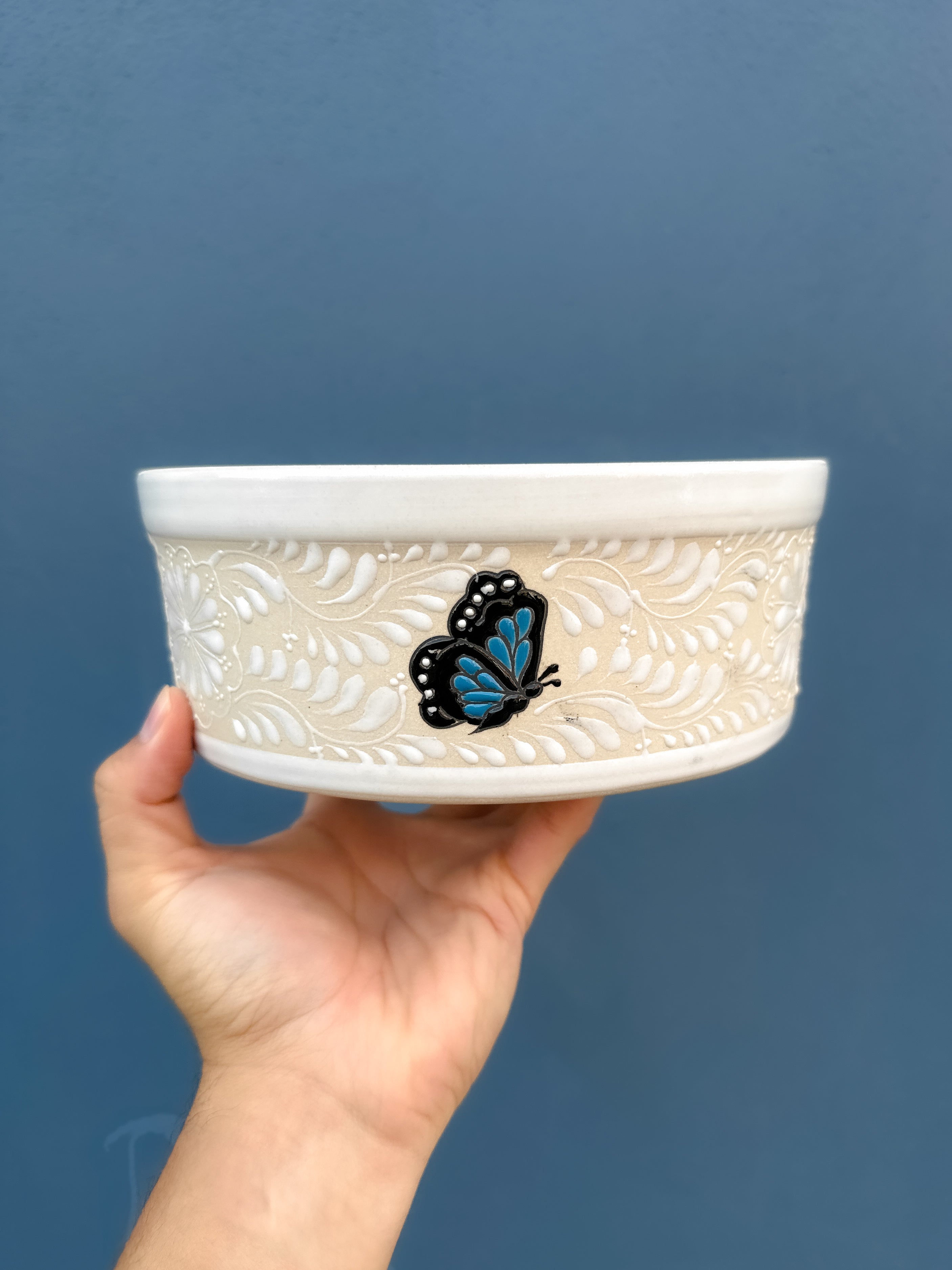 PRE-ORDER Monarca Butterflies Bowl (SHIPS IN APPROX. 6-12 WEEKS)