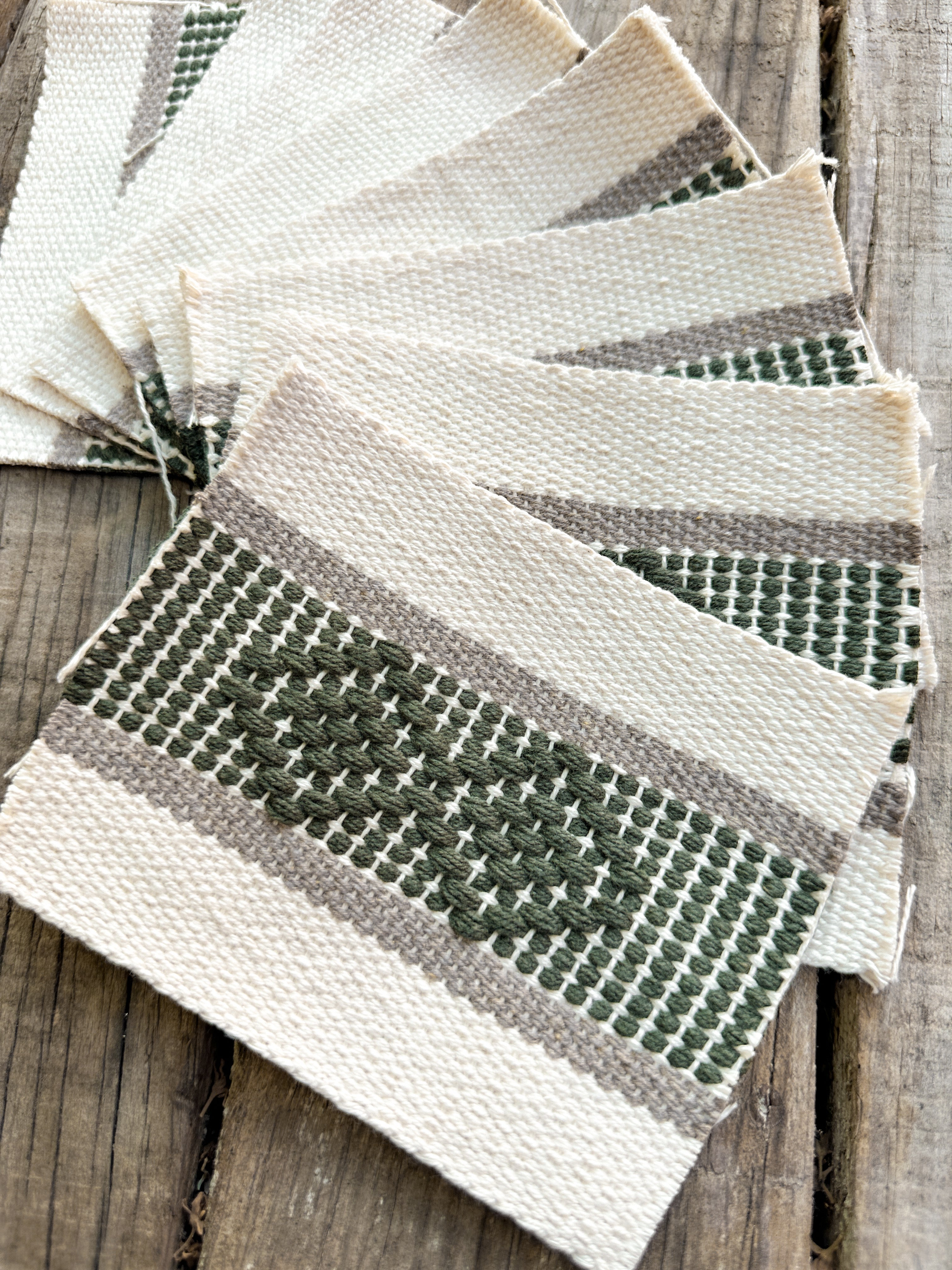 Handwoven Olivo Coaster