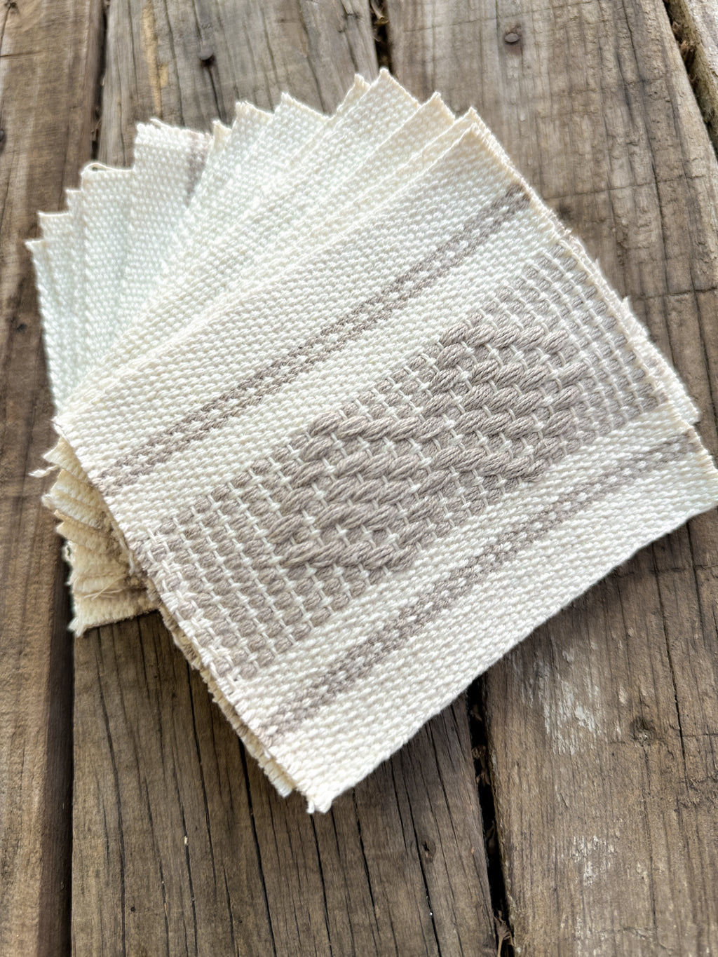 Handwoven Camelia Coaster