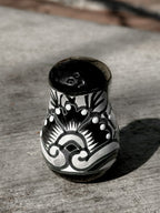 PRE-VENTA Salero de Talavera Negro (ENVÍO EN APROX. 6-12 SEMANAS)