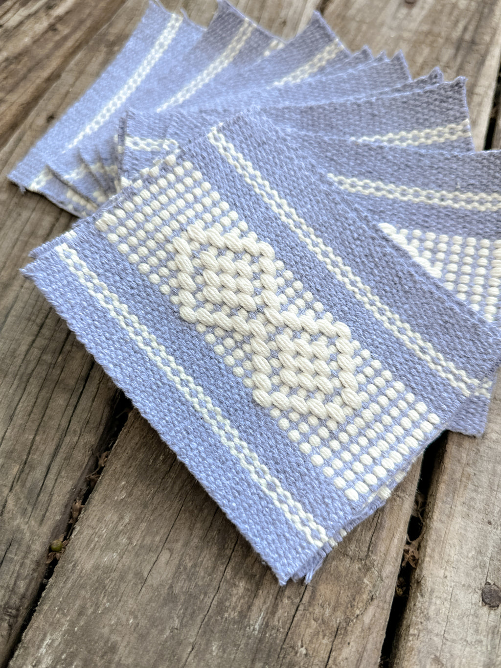 Handwoven Lily Coaster