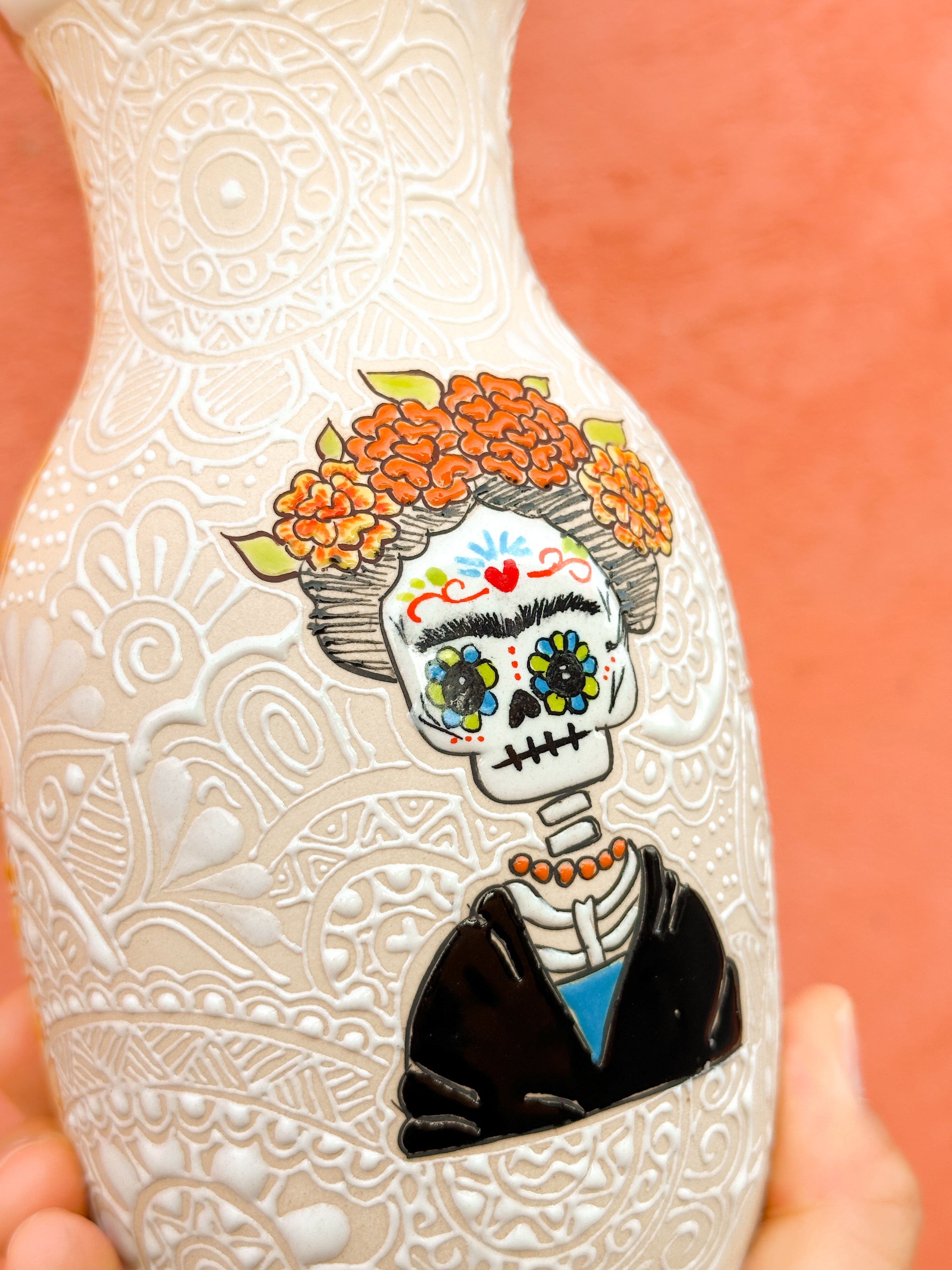 PRE-ORDER Catrina Flower Vase (SHIPS IN APPROX. 6 - 14 WEEKS)