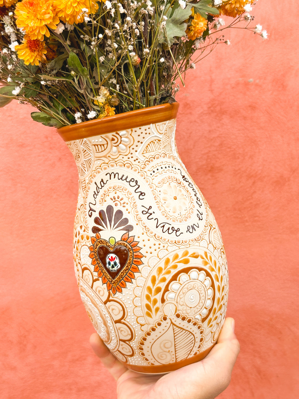 PRE-ORDER Milagrito Flower Vase (SHIPS IN APPROX. 6 - 14 WEEKS)