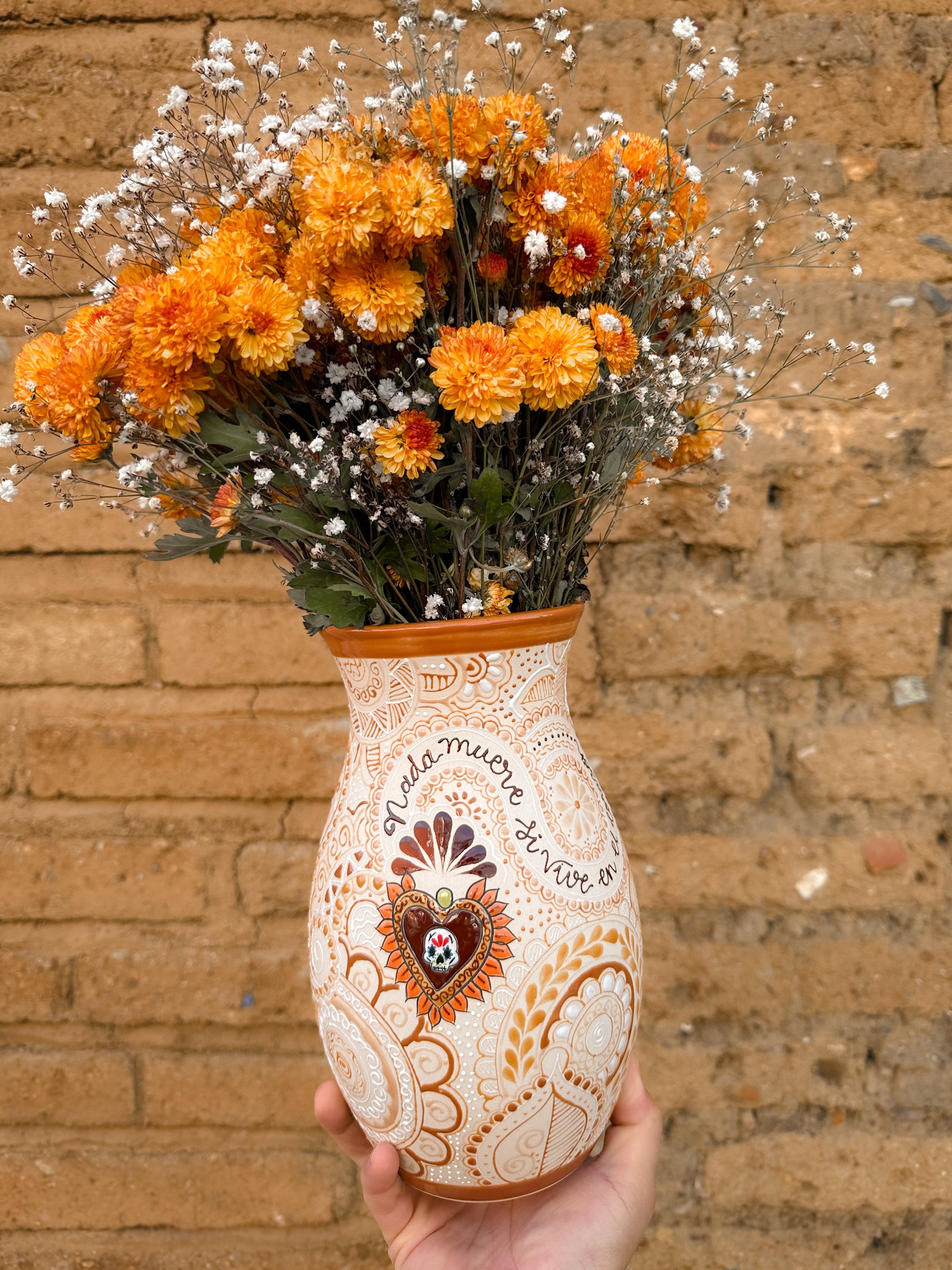 PRE-ORDER Milagrito Flower Vase (SHIPS IN APPROX. 6 - 14 WEEKS)
