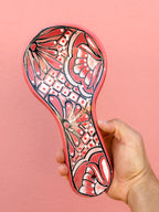 PRE-VENTA Apoyacucharas Talavera Rosa (ENVÍO EN APROX. 6-12 SEMANAS)