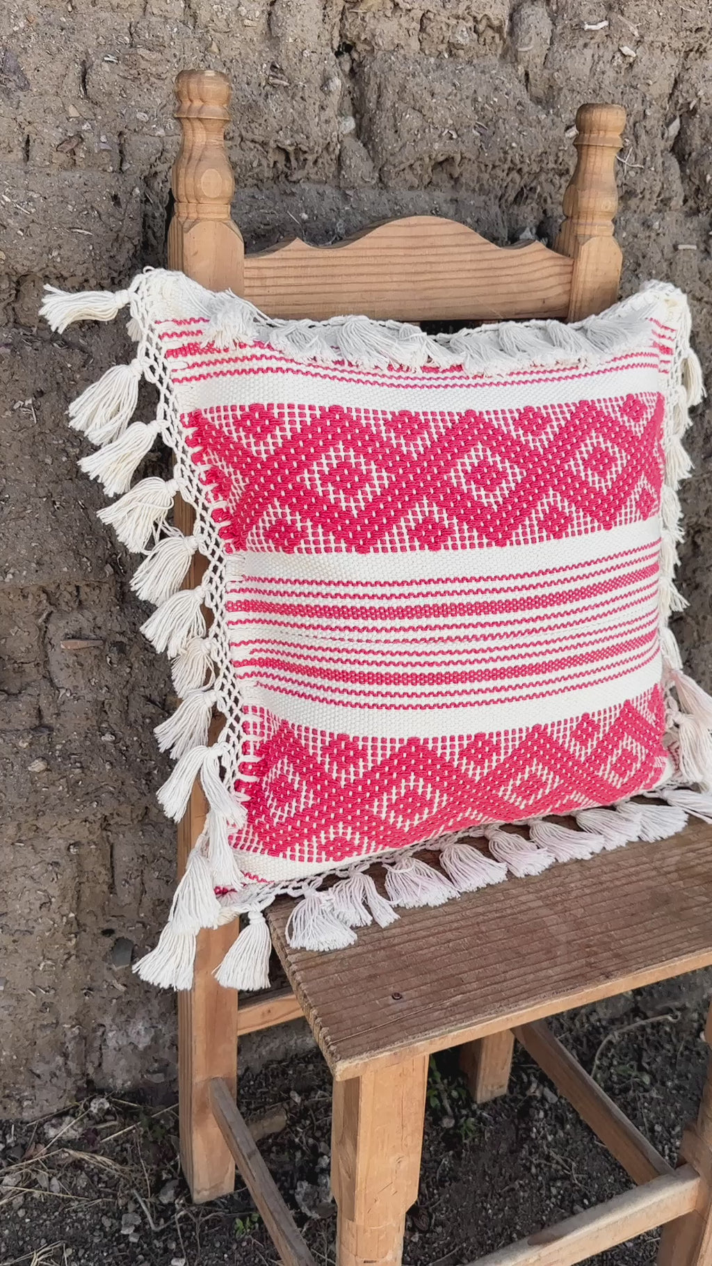 Funda de almohada de coral